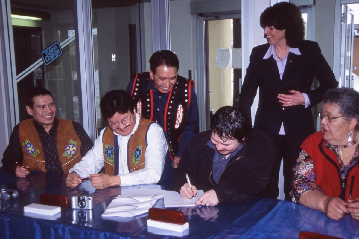 Eleven First Nations negotiate and sign Final and Self-Government Agreements