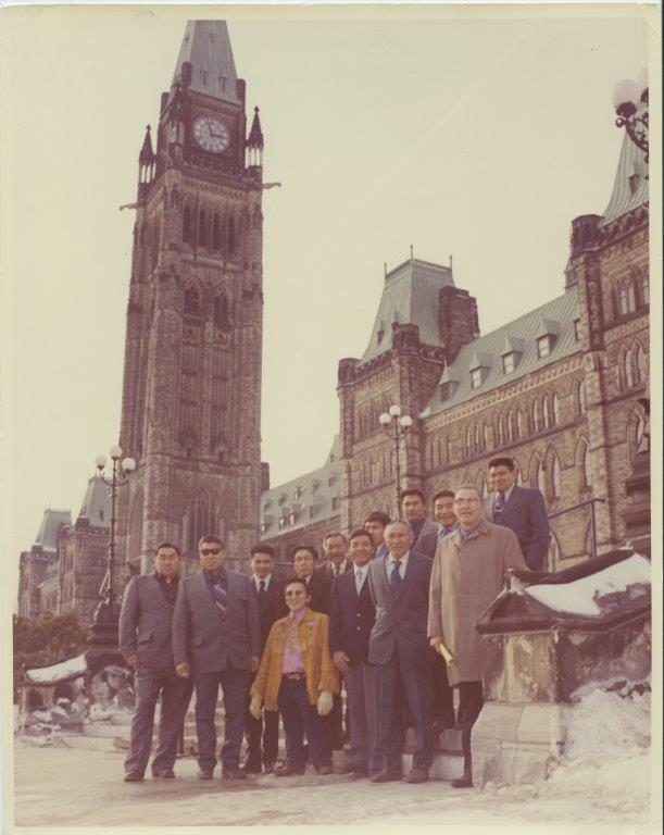 First Nations leaders presented Together Today for Our Children Tomorrow