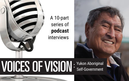 Speaker graphic for the Voices of Vision Podcast series