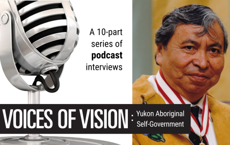 Speaker graphic for the Voices of Vision Podcast series
