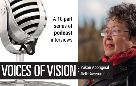 Speaker graphic for the Voices of Vision Podcast series