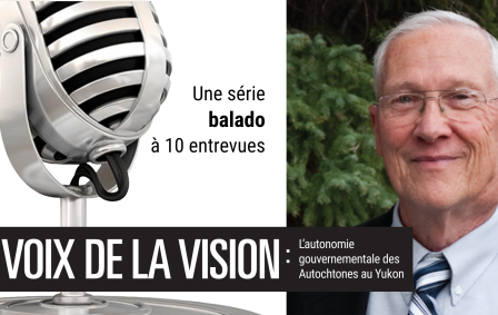 Speaker graphic for the Voices of Vision podcast series