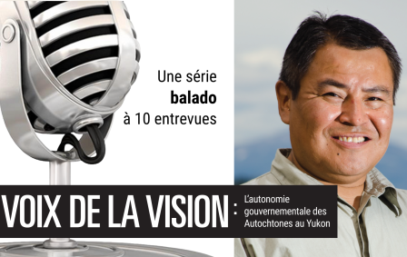 Speaker graphic for the Voices of Vision podcast series