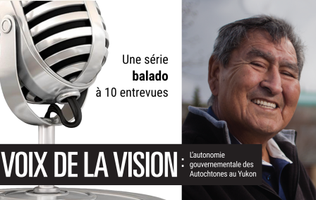 Speaker graphic for the Voices of Vision podcast series