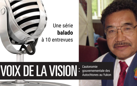 Speaker graphic for the Voices of Vision podcast series