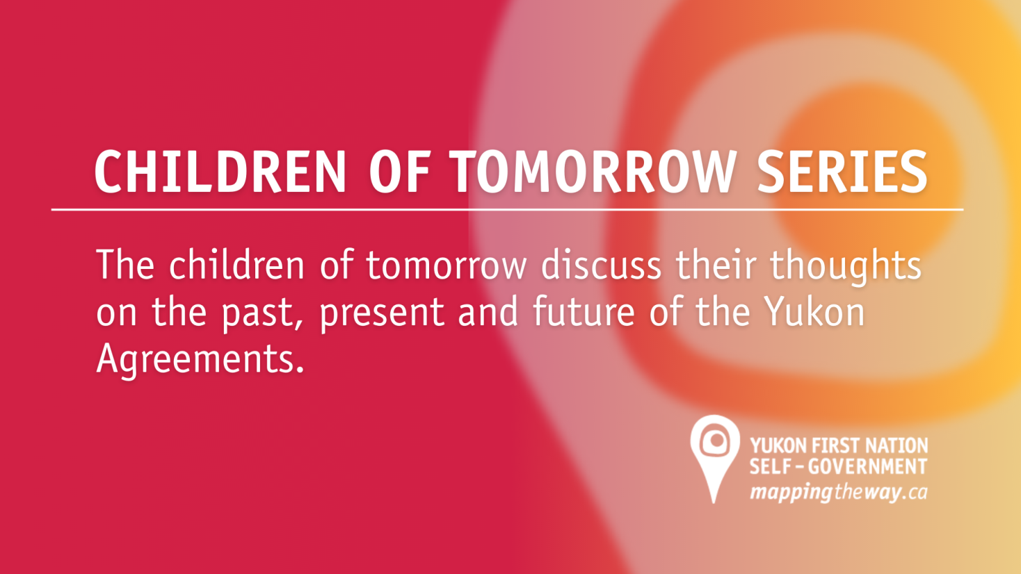 Graphic for the Children of Tomorrow video series