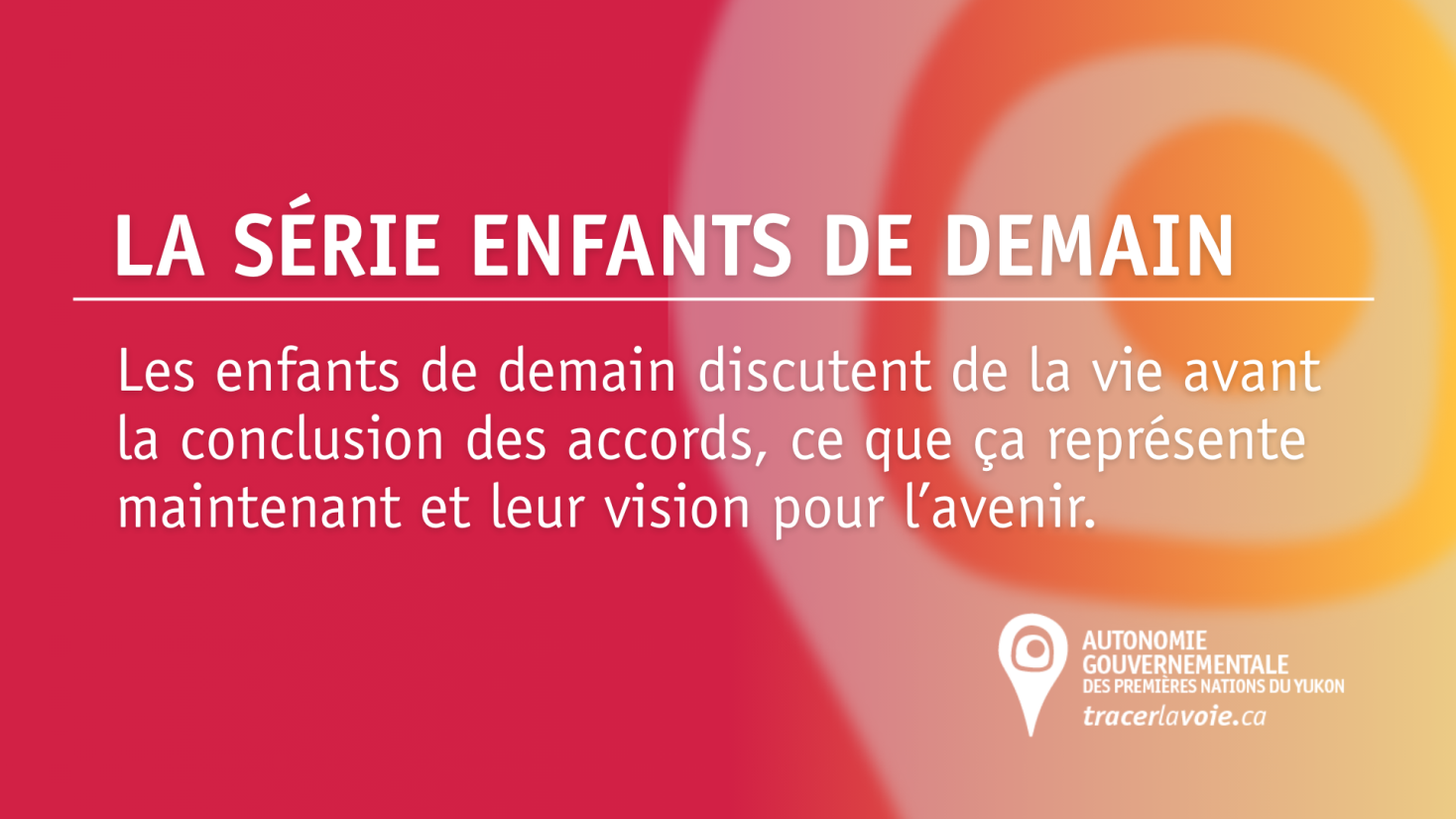 Graphic for the Children of Tomorrow video series