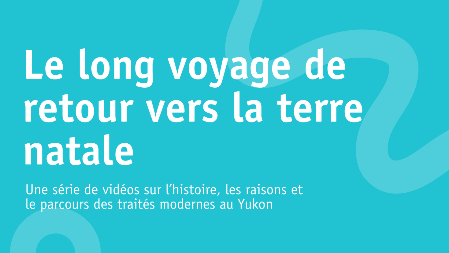 Série Le long voyage de retour vers la terre