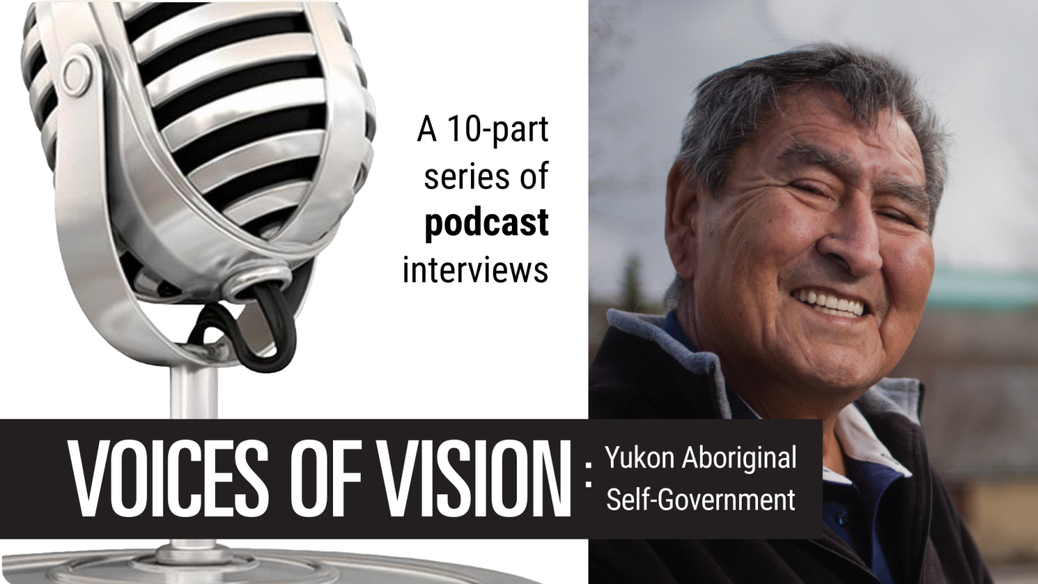 Speaker graphic for the Voices of Vision Podcast series