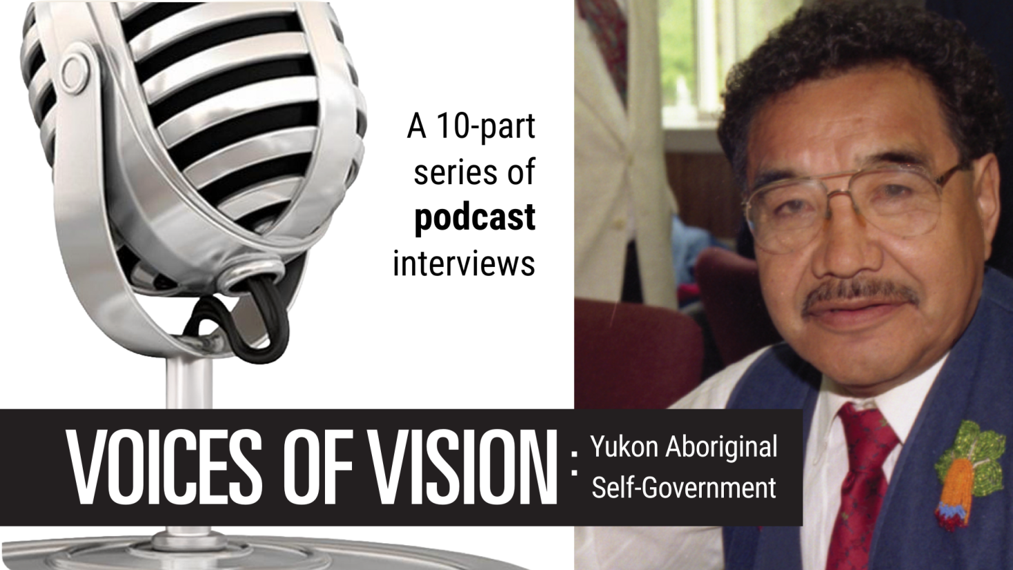 Speaker graphic for the Voices of Vision Podcast series
