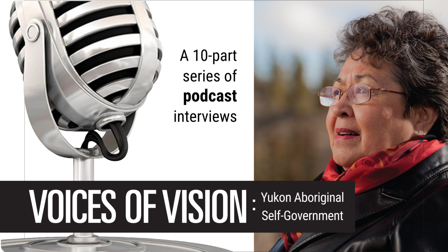 Speaker graphic for the Voices of Vision Podcast series