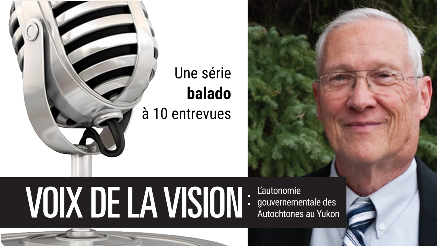 Speaker graphic for the Voices of Vision podcast series