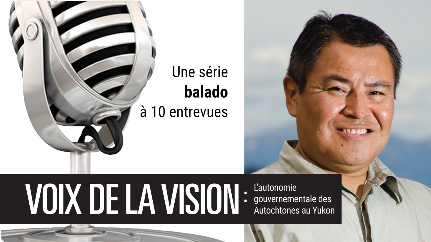 Speaker graphic for the Voices of Vision podcast series