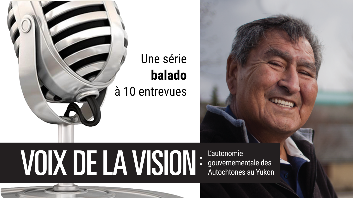 Speaker graphic for the Voices of Vision podcast series