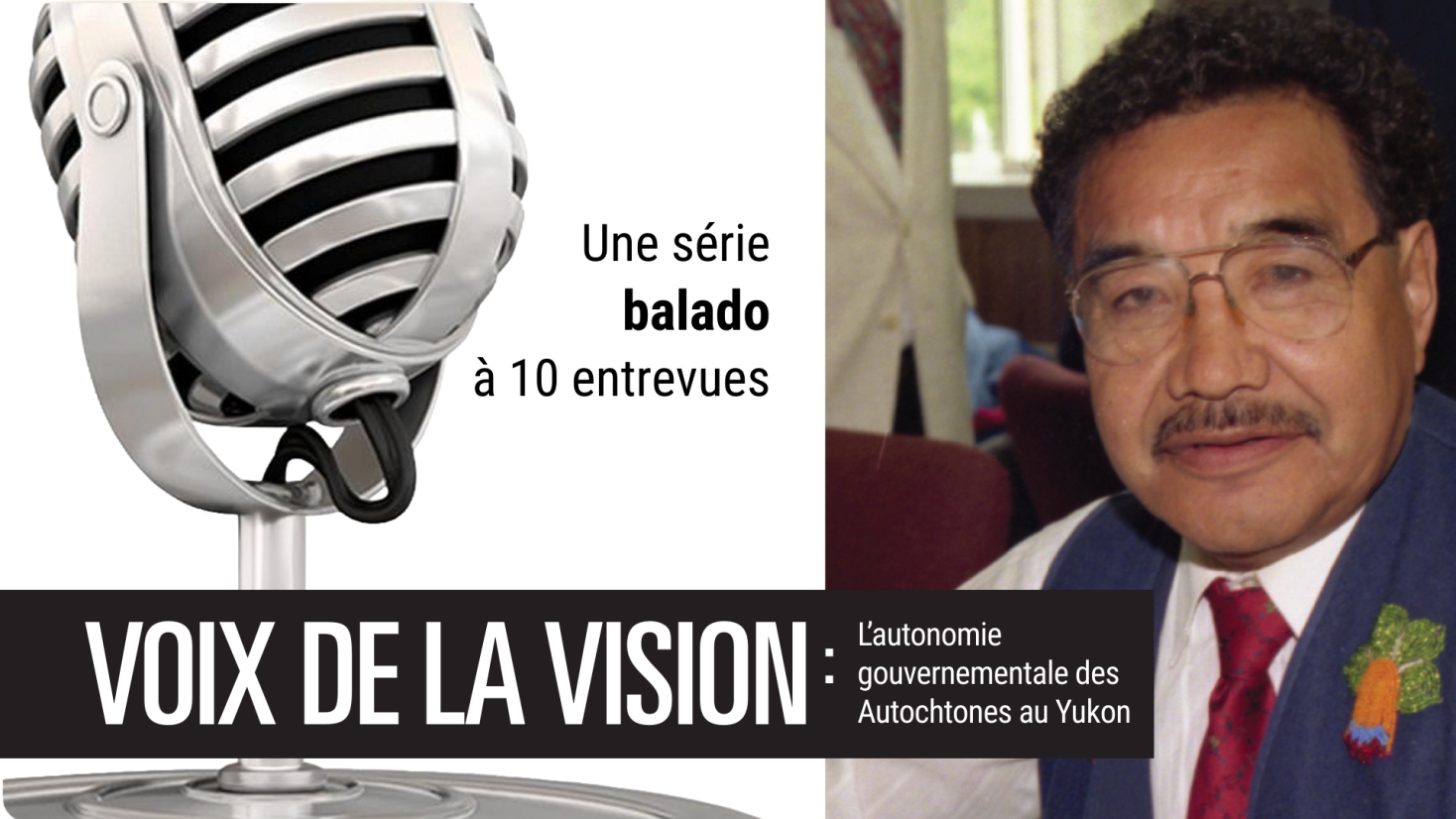 Speaker graphic for the Voices of Vision podcast series